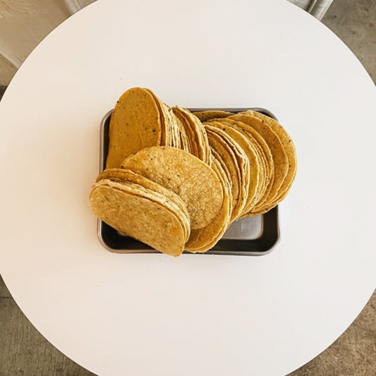 コーントルティーヤ  Corn Tortillas 100枚(20枚×5)　（冷凍）